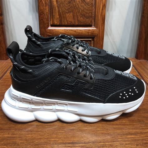 Yupoo Versace CHAIN REACTION SNEAKERS top version .